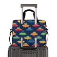 thumbnail image 2 of FORMRS 16" Laptop Bag Carrying Sleeve Case with Handle Travel Shoulder Briefcase, Rainbow Space Cat, 2 of 8