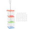 thumbnail image 3 of Bird Hanging Foraging Toy, Bird Hanging Forage Box, Chewing And Biting Toy,  Acrylic Material, Birds For Pet Store Parakeets, 3 of 8