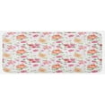 thumbnail image 1 of Pale Pink Kitchen Mat, Watercolor Style Rural Meadow Floral Pattern Inspired by Fresh Spring Nature, Plush Decorative Kitchen Mat with Non Slip Backing, 47" X 19", Multicolor, by Ambesonne, 1 of 1