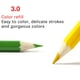 thumbnail image 4 of Lápices de colores al óleo de 36 colores para colorear para adultos y arte profesional | Núcleo suave y difuminable para sombrear y dibujar | Material de arte escolar y estudiantil, 4 of 9