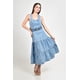 thumbnail image 1 of Vestido denim con cinto Roman Fashion /Juvenil, 41548 (Azul Light) azul CH, 1 of 5