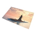 thumbnail image 3 of CADecor Submarine against the evening sky Non-Slip Bath Rug Bath Mat Rug Doormat 30x18 inches, 3 of 3