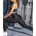 thumbnail image 4 of QRIC Womens Seamless Butt Lift Leggings High Waisted Yoga Pants Ribbed Workout Slimming Tights, 4 of 7