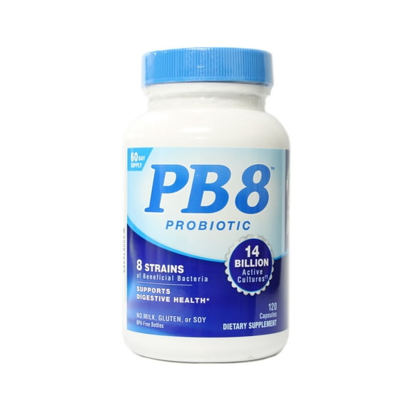 2 Pack PB 8 Pro-Biotic Acidophilus, 120 capsules each