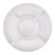 thumbnail image 1 of EeaseMX Bandeja de melamina para servir alimentos, plato de comida con 5 compartimentos, plato sencillo para almacenar frutas, 1 of 7