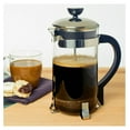thumbnail image 5 of French Press Coffee Maker - 8 Cup (32oz) Glass Coffee Press, Stainless Steel, Black, 5 of 6