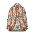 thumbnail image 3 of Boho Floral Design Backpack for Students Lightweight and Wear-Resistant School Bag with Tropical Flower and Leaves Pattern, 3 of 5
