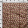 thumbnail image 3 of oneOone Polyester Spandex Red Fabric Kalamkari Craft Projects Decor Fabric Printed By The Yard 56 Inch Wide, 3 of 5