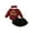 redletters, variant on MesaSe Newborn Baby Girls Christmas Clothes Set Printed Pattern Long Sleeve Romper Yarn Skirt Headdress Red Letters 3-6 Months