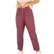 thumbnail image 1 of Pantalones Con Botones de Pierna Ancha Para Mujer, Informales, Sueltos, de Algodón Y Lino, A La Moda Odeerbi ODB-6, 1 of 5