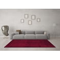thumbnail image 3 of Ahgly Company Indoor Round Abstract Purple Modern Area Rugs, 4' Round, 3 of 4