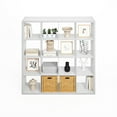 thumbnail image 6 of Furinno Simple Open Back Cube Storage Organizer, Standing Shelf, 16-Cube, White, 6 of 6