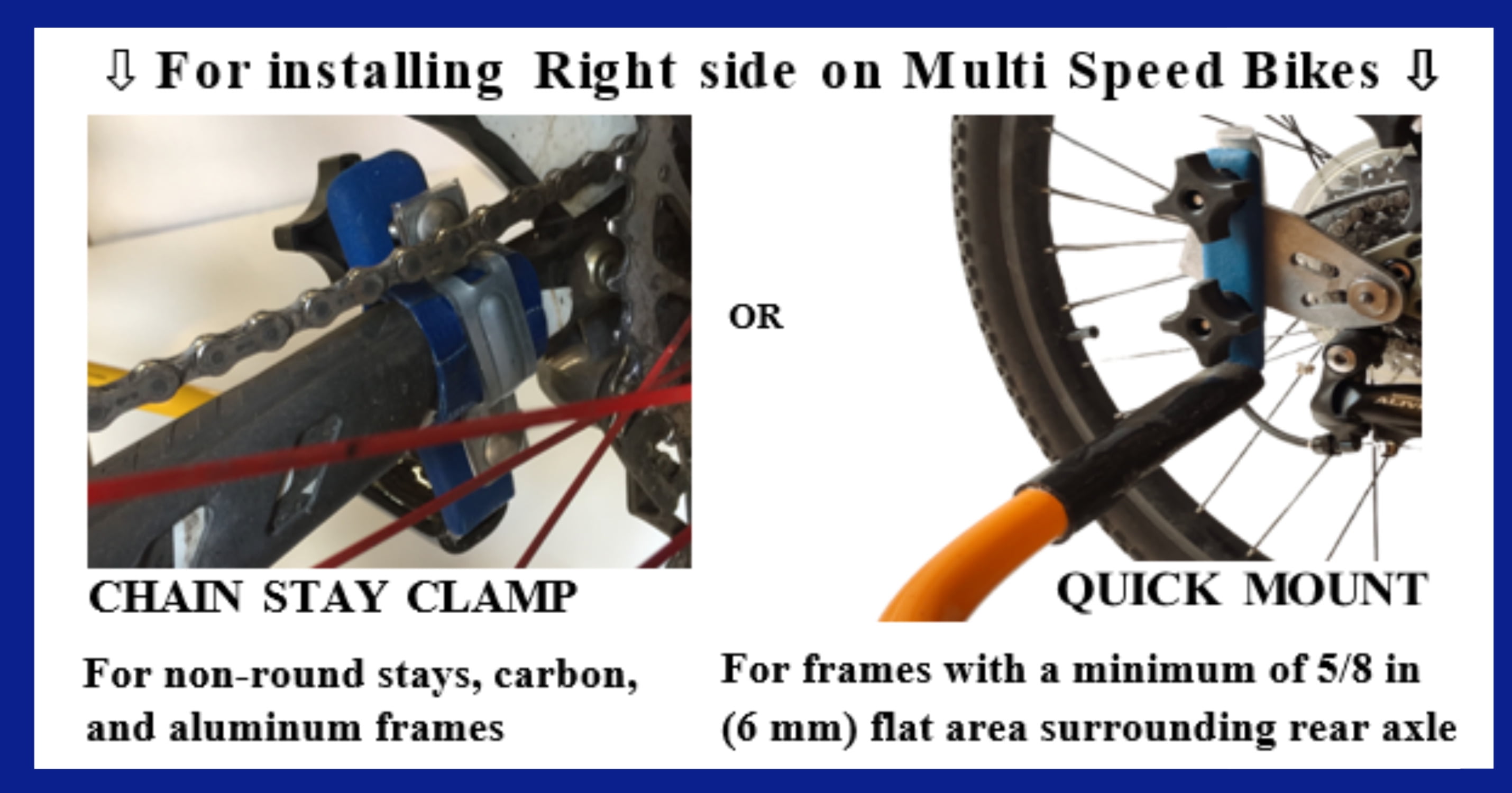 Red - Right Side - Bike Tow Leash Complete Package