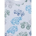 thumbnail image 2 of Garanimals Toddler Boy Sweatshirt and Jogger Fleece Outfit Set, 4-Piece, Sizes 2T-5T, 2 of 4
