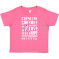 thumbnail image 3 of Inktastic Turners Syndrome Awareness Strength Courage Support Boys or Girls Baby T-Shirt, 3 of 5