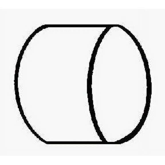 Charlotte Pipe Cap Sch 80 Pvc 1-1/2 " Gray