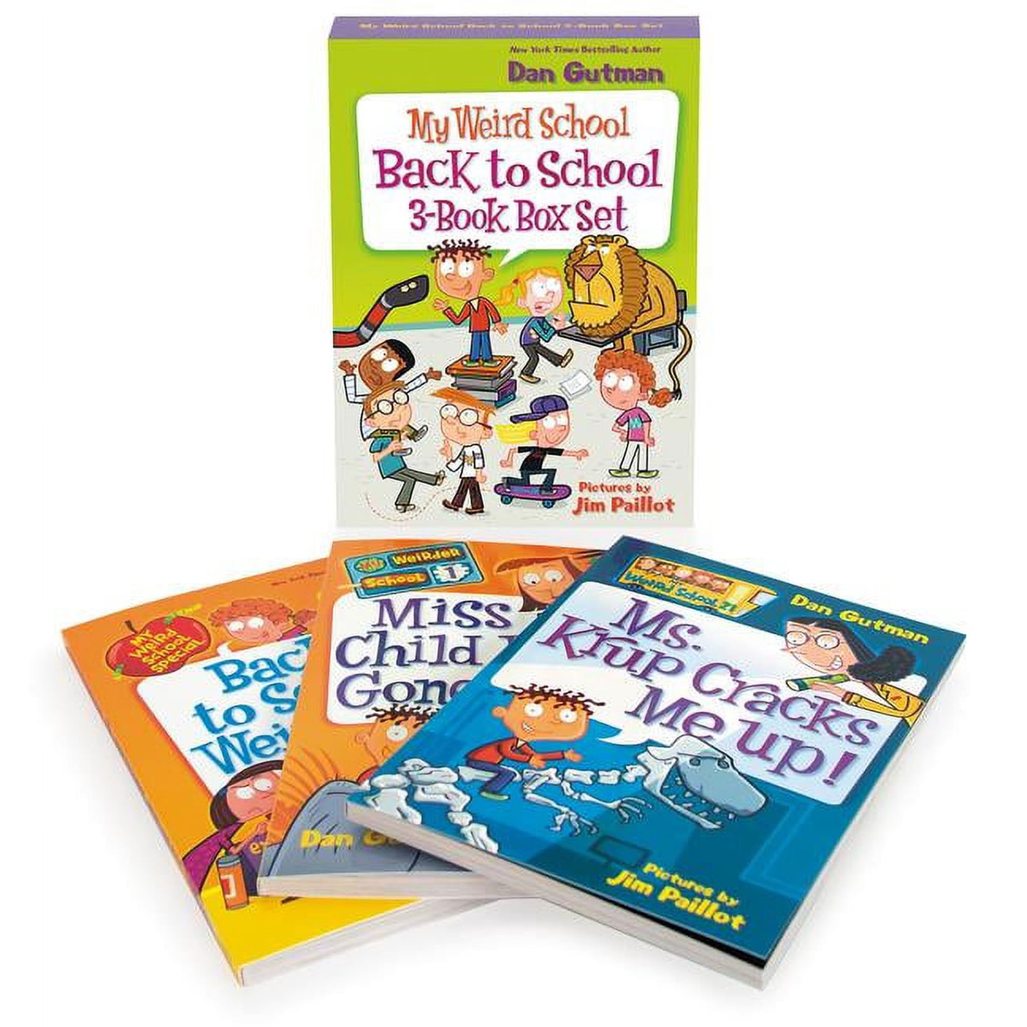 My Weird School My Weird School Back to School 3-Book Box Set: Back to School, Weird Kids Rule!; Miss Child Has Gone Wild!; And Ms. Krup, (Paperback)