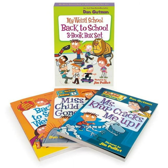 My Weird School My Weird School Back to School 3-Book Box Set: Back to School, Weird Kids Rule!; Miss Child Has Gone Wild!; And Ms. Krup, (Paperback)