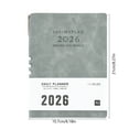 thumbnail image 2 of 2026 Daily Weekly Monthly Planner Notebook Day Planner 2026 Leather Academic Planner From 01.2026-12.2026 Dated Page, 2 of 7