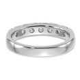 thumbnail image 6 of FJC Finejewelers 14 kt White Gold 1ct. 7 Stone D E F Pure Light Moissanite Band 3 mm, 6 of 8