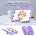 thumbnail image 4 of for Walmart ONN 10.1 Inch Tablet Case Gen 3 2022(Model:100071485),Cute Kids Kawaii Cover 3D Cartoon Handle & Stand Soft Silicone Shockproof Case for Walmart Onn 10.1 Inch 3nd Gen,Purple, 4 of 7