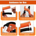 thumbnail image 6 of PVC Pipe Cutter, Heavy Duty Tubing Cutter with SK5 Blades Ratchet-type Tube and Pipe Cutter for Cutting PVC PEX Plastic PP-R Hoses up to 1-5/8" (42mm), 6 of 7