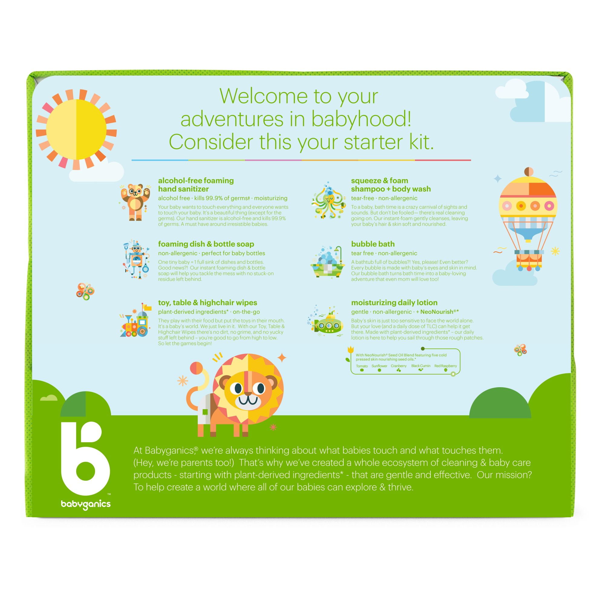 babyganics essentials gift set