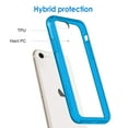 thumbnail image 3 of JETech Case for iPhone SE 3/2 (2022/2020 Edition), 4.7-Inch, Shockproof Phone Bumper Cover, Anti-Scratch Clear Back (Blue), 3 of 6
