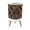 Color 3, variant on Small Trash Can with Lid Vintage Forest Woodland Large Trees Leaves River Cottage Houses 1.8 Gallon Dog Proof Trash Can Round Garbage Can Waste Bin Wastebasket for Bathroom Bedroom Living Room
