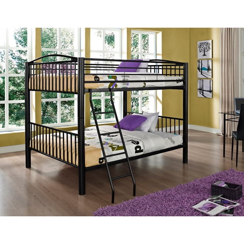 Powell Full Over Metal Bunk Bed, Powell Twin Over Full Bunk Bed