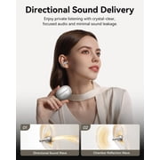 Baseus Open Ear Earbuds, 5g Clip-On Headphones, 40H Playtime,SuperBass 2.0, 4-Mic AI Clear Calls, IP67, Hi-Res LDAC & HiFi4 Acoustic Sound, Bluetooth 6.0, MC1 Pro