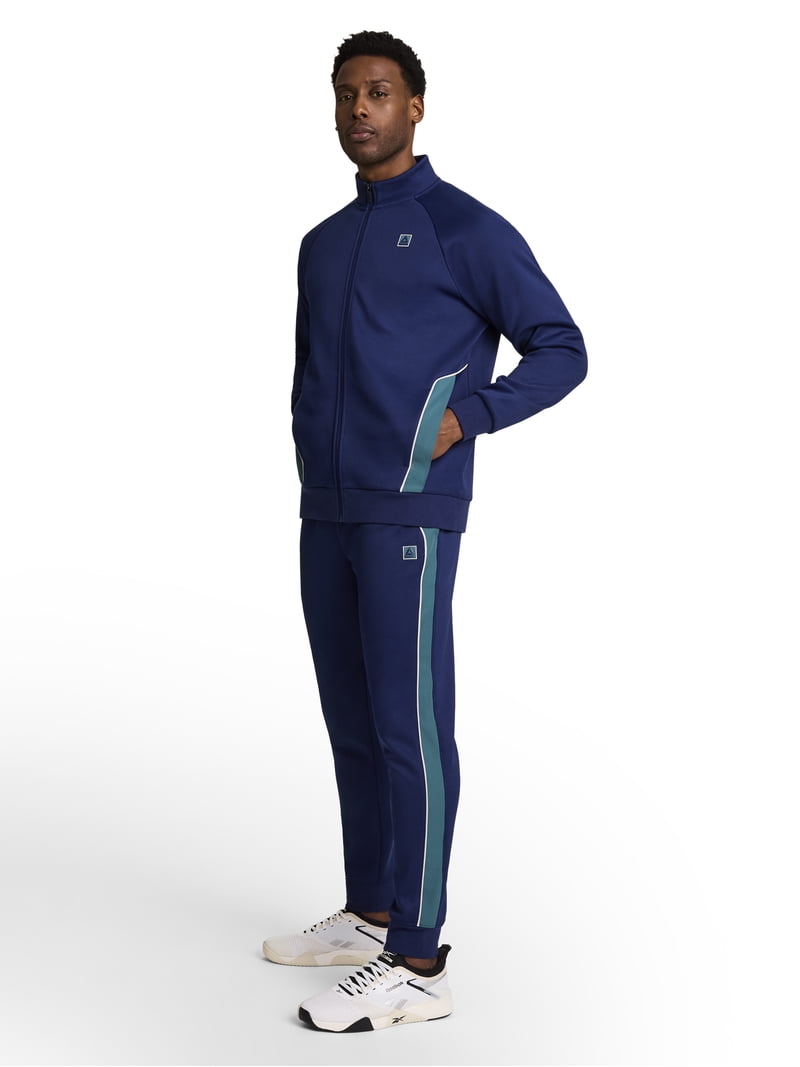 Reebok Men's and Big Men's Tenacity Mock Neck Full Zip Jacket