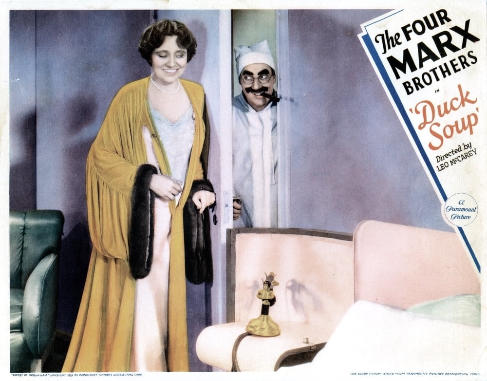 Duck Soup Movie Poster Masterprint (28 x 22) - Walmart.com - Walmart.com