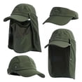 thumbnail image 3 of TureClos Foldable Sun Protection UV Fishing Camping Hiking Hat Windproof Sun Hat, 3 of 4