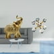 thumbnail image 2 of Escultura Artística De Resina Con Forma De Esfera De Elefante, Figura Decorativa Moderna, Adorno Para Escritorio, Estante, Dormitorio, Oficina, Sala De Estar, Decoración Del Hogar., 2 of 8