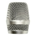 thumbnail image 1 of Thinsony Replacement Microphone Grille Portable Universal Detachable Protective Build-in Sponge Party Mic Head Part Accessories Type 5 Silver 1Set, 1 of 6