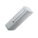 thumbnail image 1 of Yuarrent Bote de basura de plástico delgado, elegante y duradero para una gestión de residuos eficaz Cubo de basura con tapa Suministros de limpieza para el hogar S gris, 1 of 6