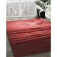 thumbnail image 3 of Ahgly Company Machine Washable Indoor Square Transitional Cranberry Red Area Rugs, 6' Square, 3 of 7