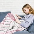 thumbnail image 2 of Daughter Gifts from Mom, to My Daughter Blanket, Birthday Gift for Adult Daughter from Mom and Father a Snuggly Soft Throw Blanket Filled with Words of Love and Appreciation (50 x 60 in), 2 of 5