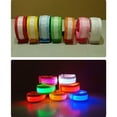 thumbnail image 3 of Pulsera luminosa LED recargable por USB, pulsera luminosa de fibra óptica, pulsera flash, accesorios para conciertos y carreras al aire libre, 3 of 3