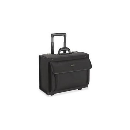 United States Luggage PV784 Classic 16;; Rolling Catalog Case, 18-3/4 x 10-1/2 x 14-3/4, Black