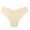 Beige, variant on Bigersell Panties for Women Plus Size Clearance Shaping Underwear Women Cheeky Panty Style P-402 Nylon Period Panties G String Thong Briefs Mid Waist Women Cheeky Panties Black S