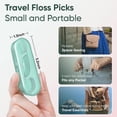 thumbnail image 2 of RAGUPEL 300 Dental Floss Picks,30 Packs Dental Flossers with Floss Pick Case,Stocking Stuffers Adults,Bulk Stocking Stuffers for Adults,Party Favors Adult, 2 of 6