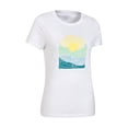thumbnail image 4 of Mountain Warehouse Womens Never Lost Sunrise Natural T-Shirt, 4 of 4
