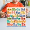 thumbnail image 3 of LOVEVER Children Wooden Abc Letters Learning Letters Puzzle Toys Recognition Toy for Kid, 3 of 9