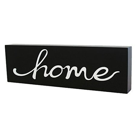 Decorating Wall Art - JennyGems Wooden Stand Up Sign Scripted Word Art - Home - Statement Piece - Word Art Home Decor - Interior Design and Decorating - Wall Art