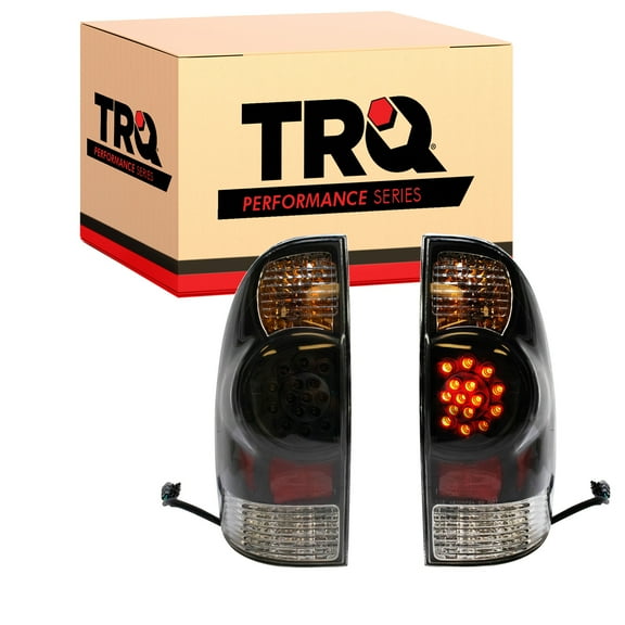 TRQ Rear Left & Right Performance Tail Light Set For 2005-2015 Toyota Tacoma LTA90337