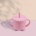 thumbnail image 6 of Travelwant 200ML Toddler Cup, Silicone Training Cup Sippy Cup with Straw, Spill Proof and Non-Slip Handles, BPA-Free, Unbreakable, Trainer Cup for Babies Toddlers and Infants, 6 of 7
