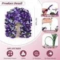 thumbnail image 3 of 2Pcs UV Resistant Artificial Bougainvillea Flowers Faux Silk Trailing Vines for Outdoor Porch Decor, 3 of 14