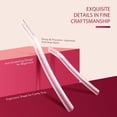 thumbnail image 5 of 10PCS Dermaplane Razor for Women's Face, Eyebrow Razors with Protective Cover, Professional Face Razors  for Peach Fuzz, Facial and Eyebrow Hair Removal, Gentle Skin Exfoliation Blade, 5 of 9